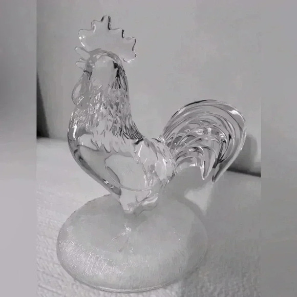 🔻Vintage🔻 Rooster Figurine, Cristal D’Arques, 7´´ - Picture 6 of 6